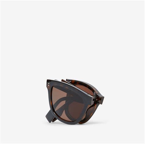 burberry foldable glasses|burberry square frame folding sunglasses.